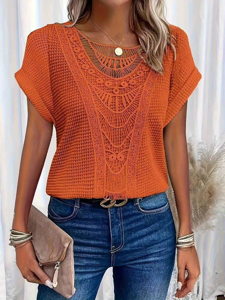 Beautifully Detailed Knitted Top